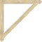 Ekena Millwork Traditional Arts & Crafts Rough Sawn Bracket, Douglas Fir, 4"W x 48"D x 48"H BKT04X48X48TRA03RDF - alternate 4